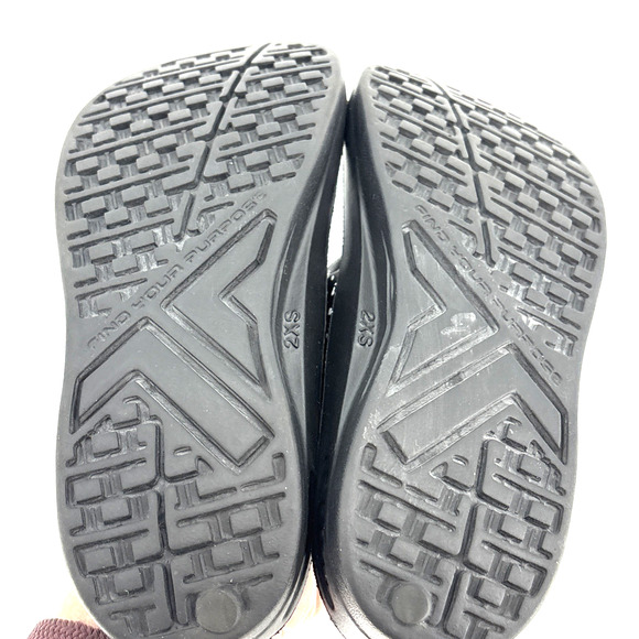 Telic Energy Flip Flop Womens 6 2XS Midnight Black White Splash - Picture 5 of 6